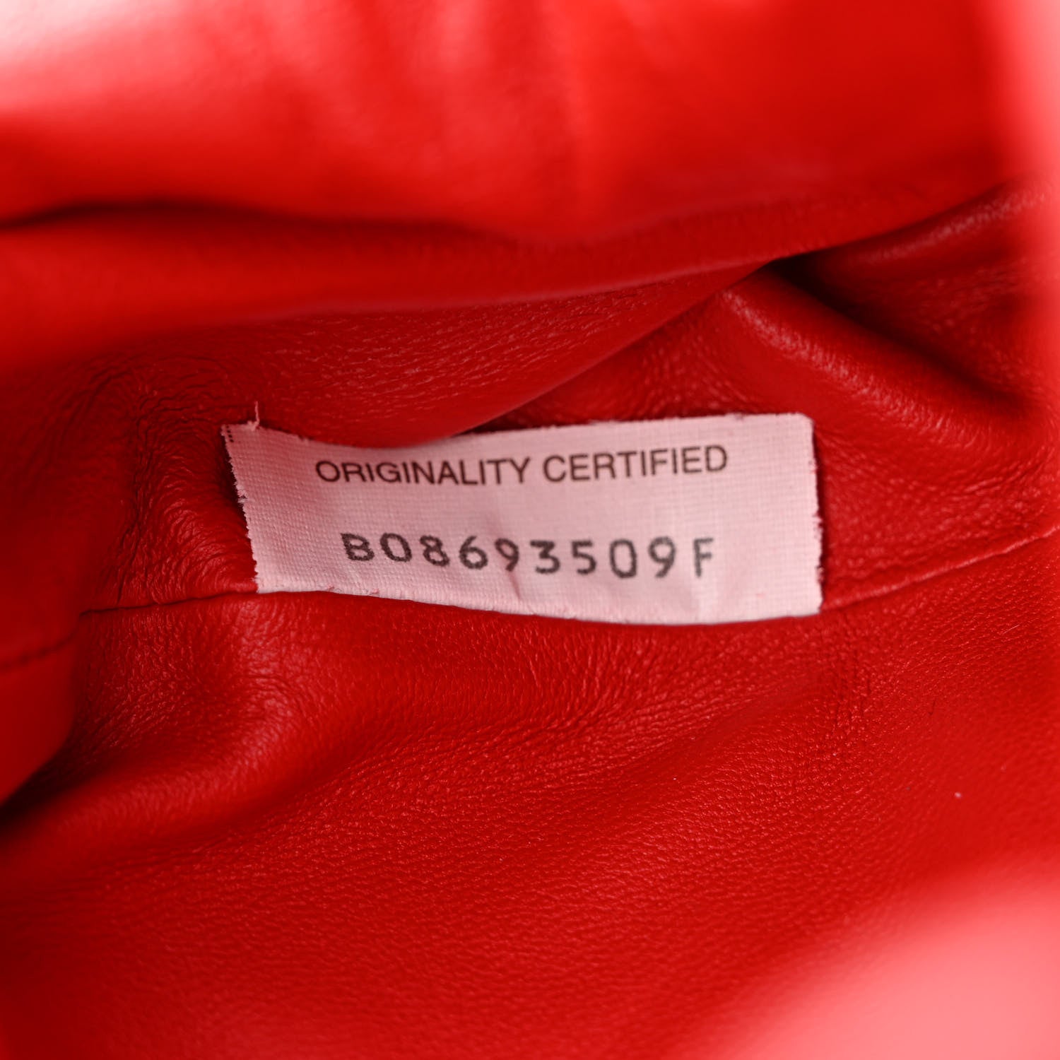 Bottega Veneta Nappa Intrecciato The Mini Pouch Bright Red 7 of 10