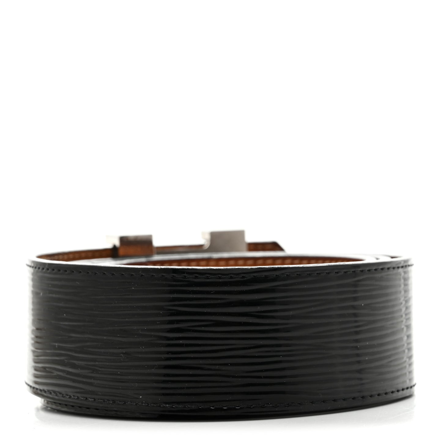 Epi Electric 40mm LV Initiales Belt 90 36 Black