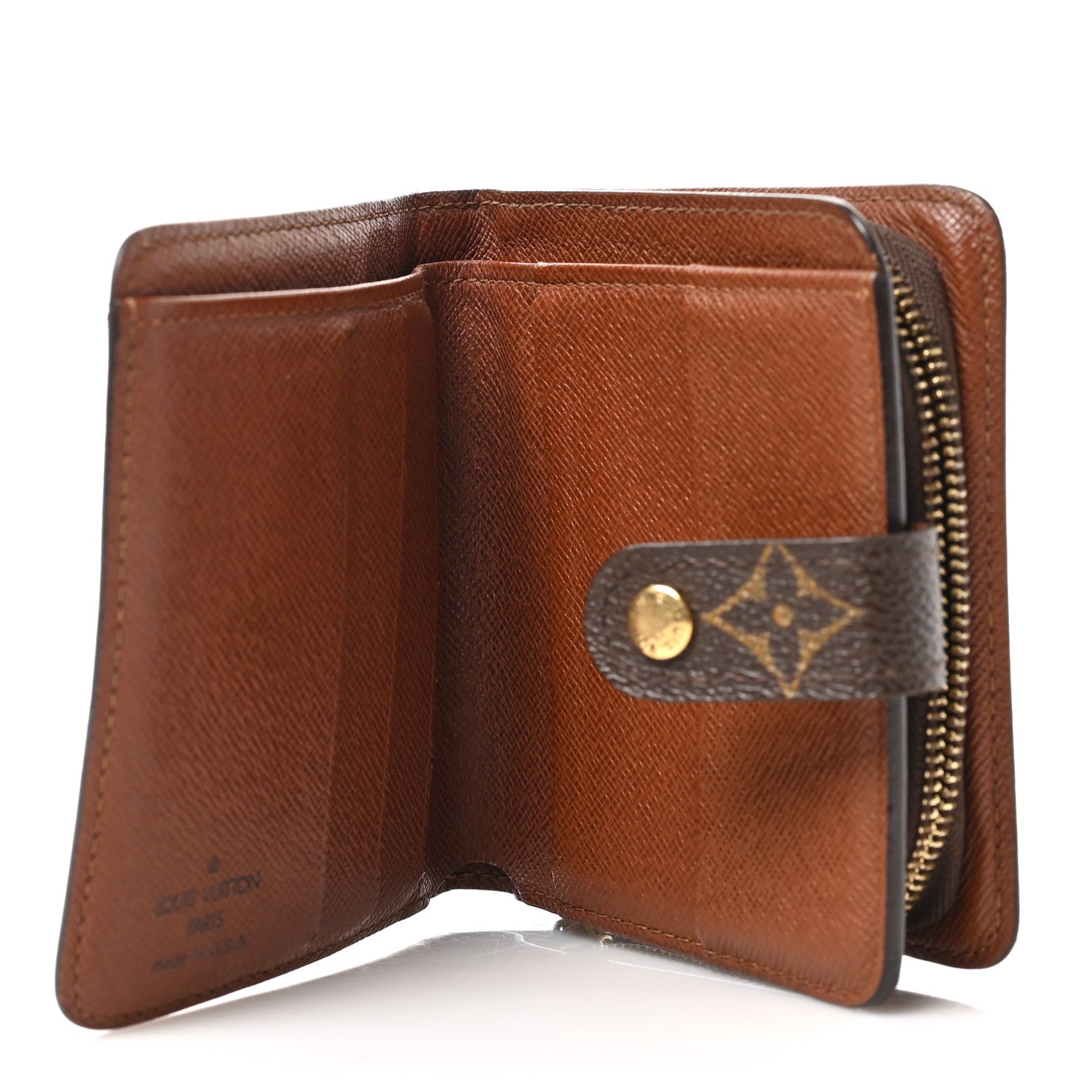 Louis Vuitton Monogram Compact Zippe Zipped Wallet 5 of 7