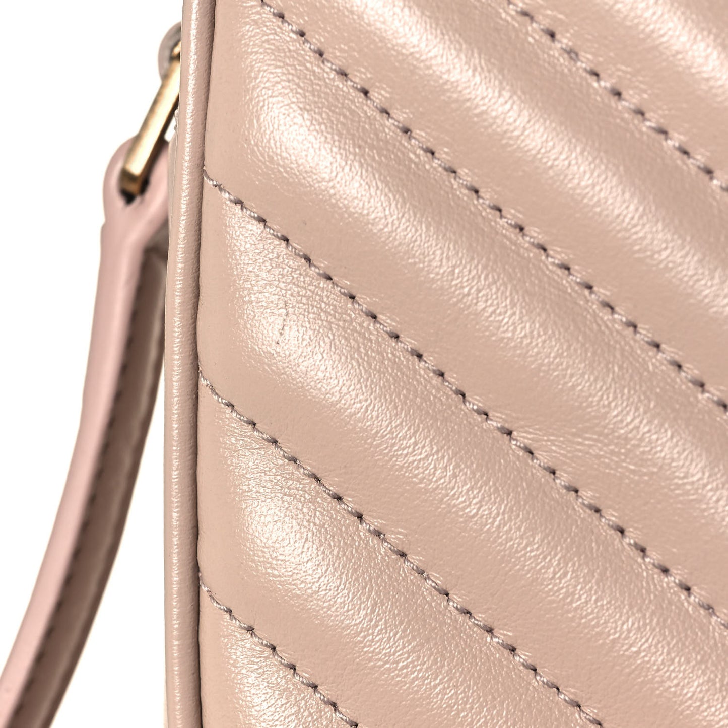 Calfskin Matelasse Monogram Lou Camera Bag Washed Light Pink