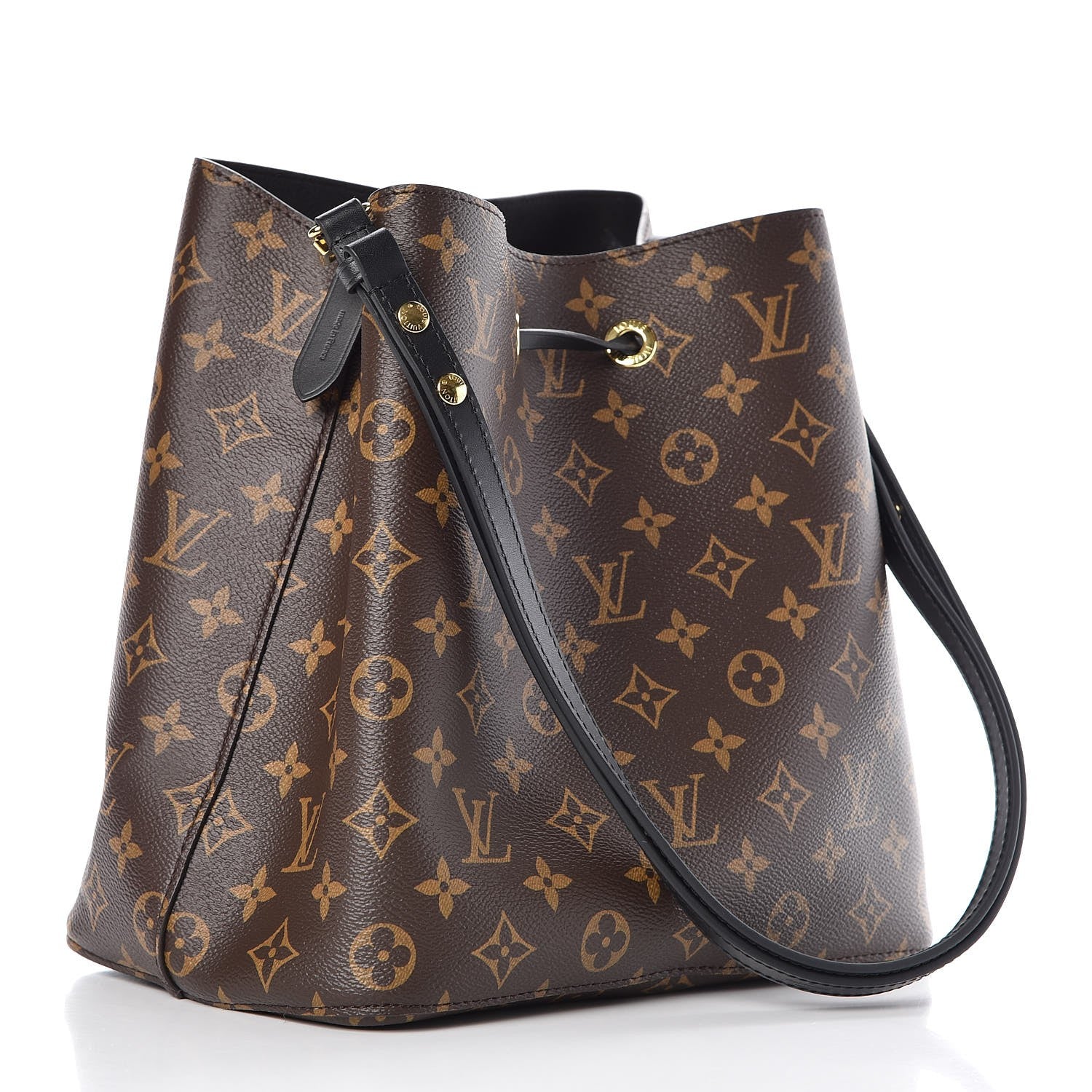 Louis Vuitton Monogram Neonoe MM Black 3 of 7