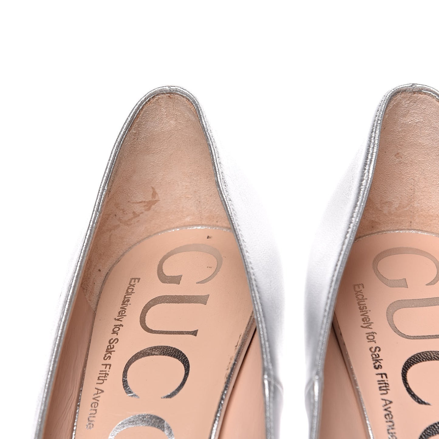 Nappa Silk Pumps 37.5 Argento