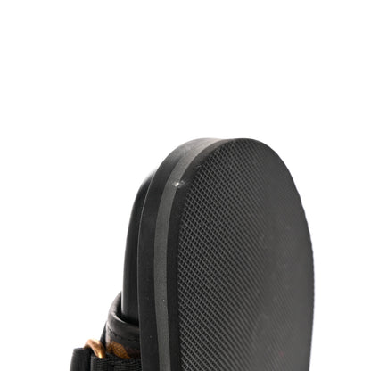 Louis Vuitton Monogram Eclipse Mens Honolulu Mules 7.5 Black 13 of 14