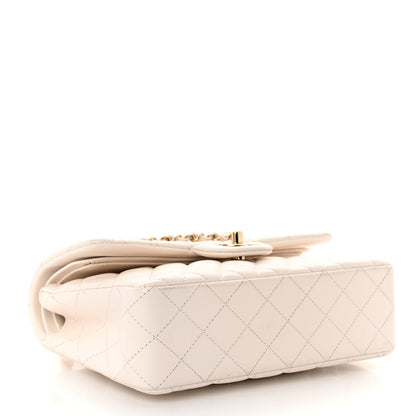 Chanel Caviar Quilted Small Double Flap White 4 of 10