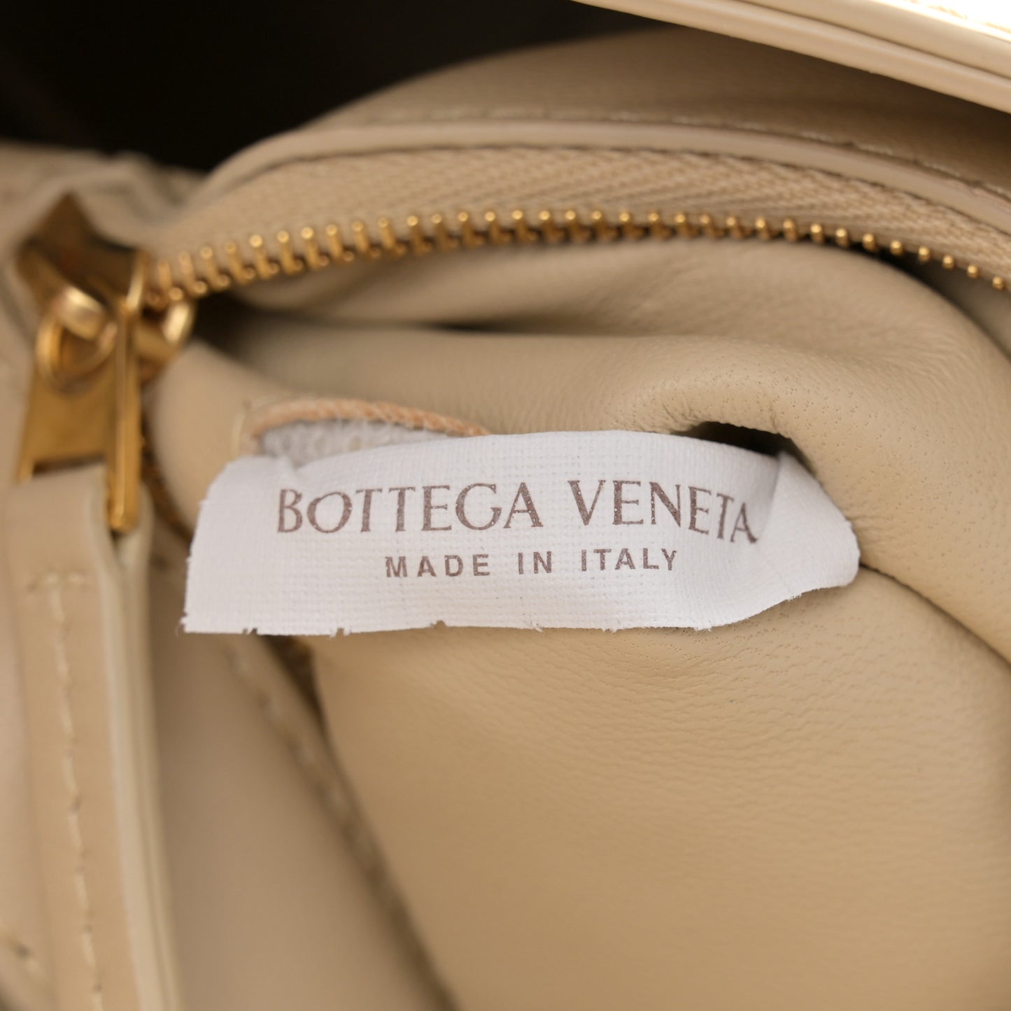 Brushed Calfskin Intrecciato Cassette Bag Porridge