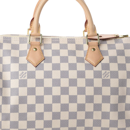 Louis Vuitton Damier Azur Speedy 30 7 of 8