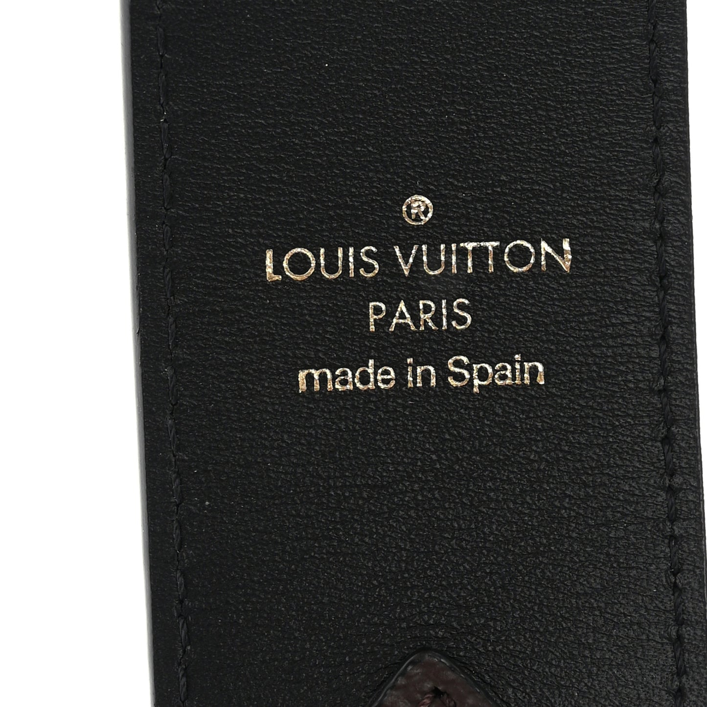 Monogram Bandouliere Shoulder Strap Black