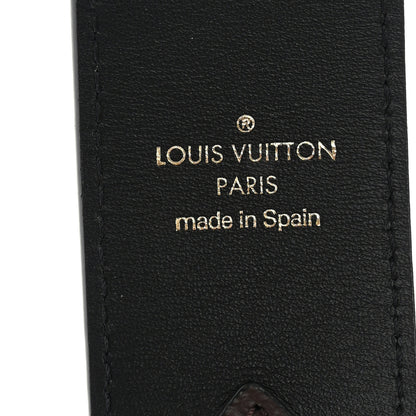 Louis Vuitton Monogram Bandouliere Shoulder Strap Black 3 of 5
