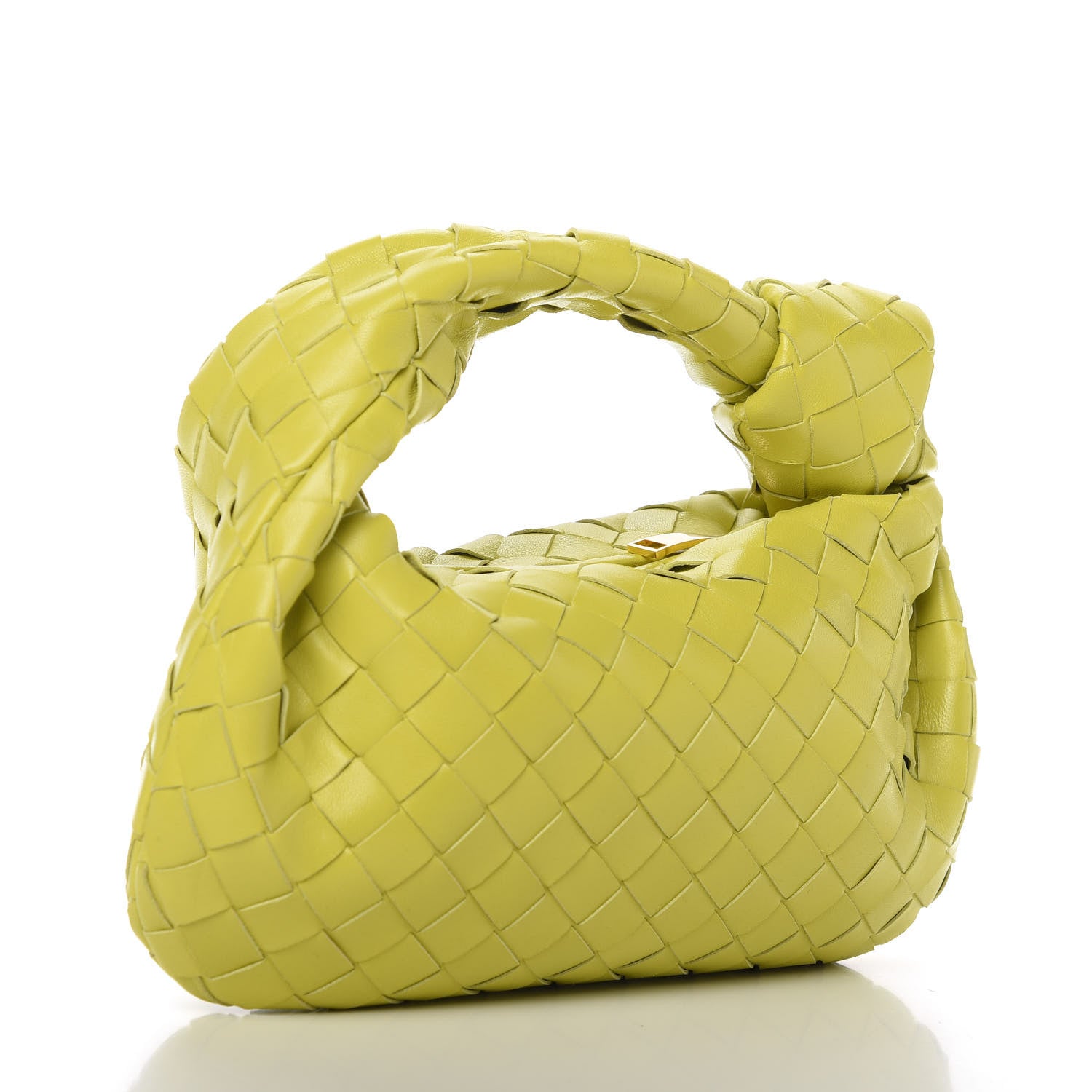 Bottega Veneta Nappa Intrecciato Mini Jodie Kiwi 3 of 10