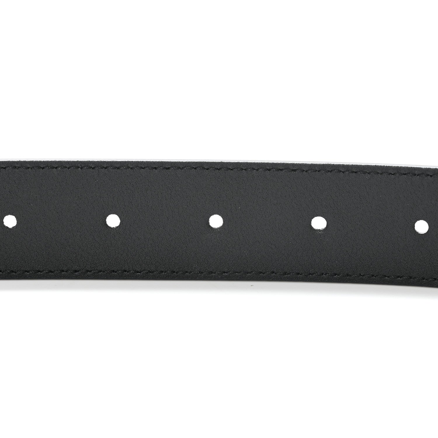 Gucci Plutone Calfskin Double G 30mm Belt 75 30 Black 5 of 5