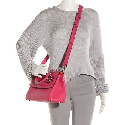 Christian Dior Bullcalf Small Be Dior Flap Fraise Tangerine 2 of 8