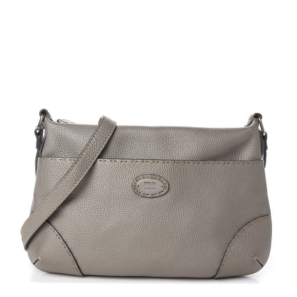 Fendi Cuoio Romano Selleria Crossbody Peltro 1 of 10