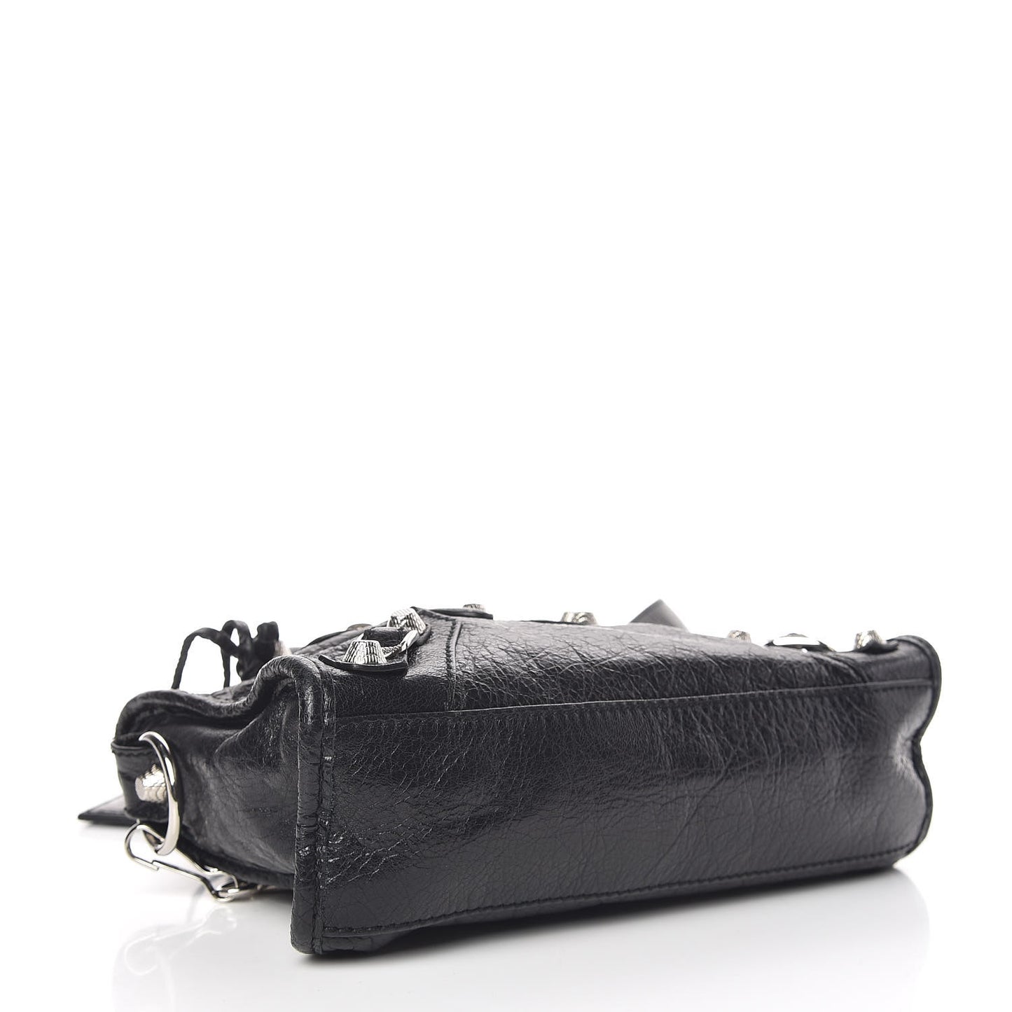 Agneau Giant 12 Silver Hardware Mini City Black