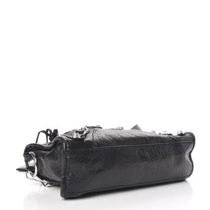 Balenciaga Agneau Giant 12 Silver Hardware Mini City Black 4 of 12