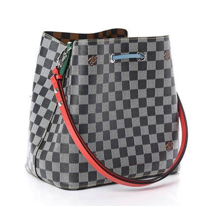 Louis Vuitton Damier Neonoe Black White 2 of 9