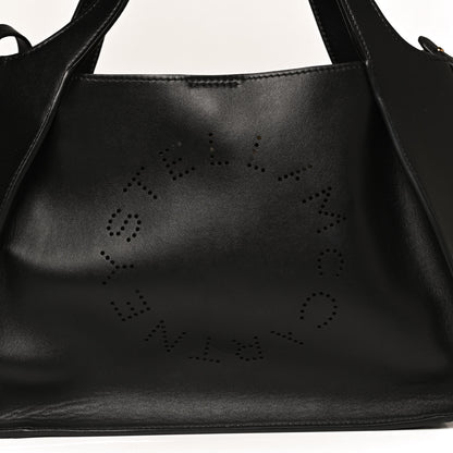 Stella McCartney Eco Alter Nappa East West Perforated Tote Black 8 of 11