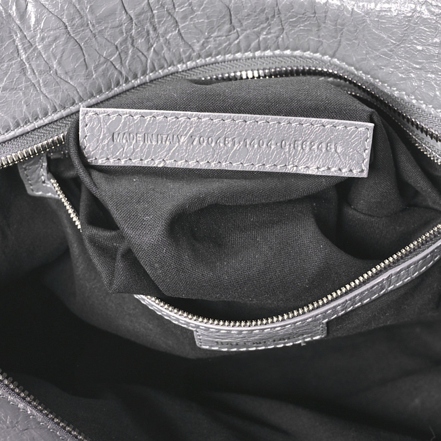 Balenciaga Agneau Arena Neo Cagole City Handbag Dark Grey 8 of 11