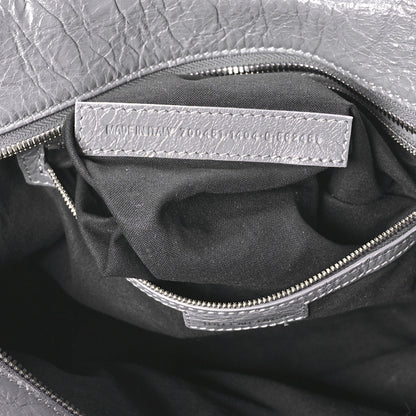 Balenciaga Agneau Arena Neo Cagole City Handbag Dark Grey 8 of 11