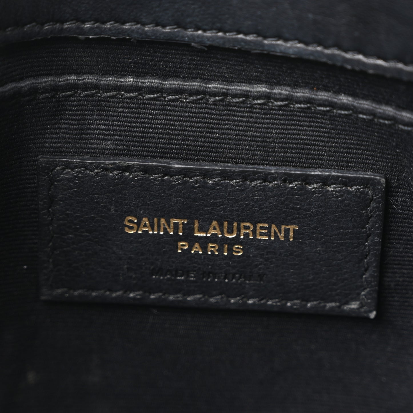 Lambskin Monogram Jamie Belt Bag Black
