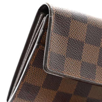 Louis Vuitton Damier Ebene Sarah Wallet 14 of 16
