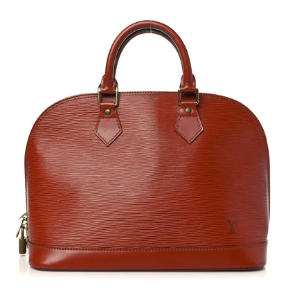 Louis Vuitton Epi Alma PM Kenyan Fawn 1 of 9