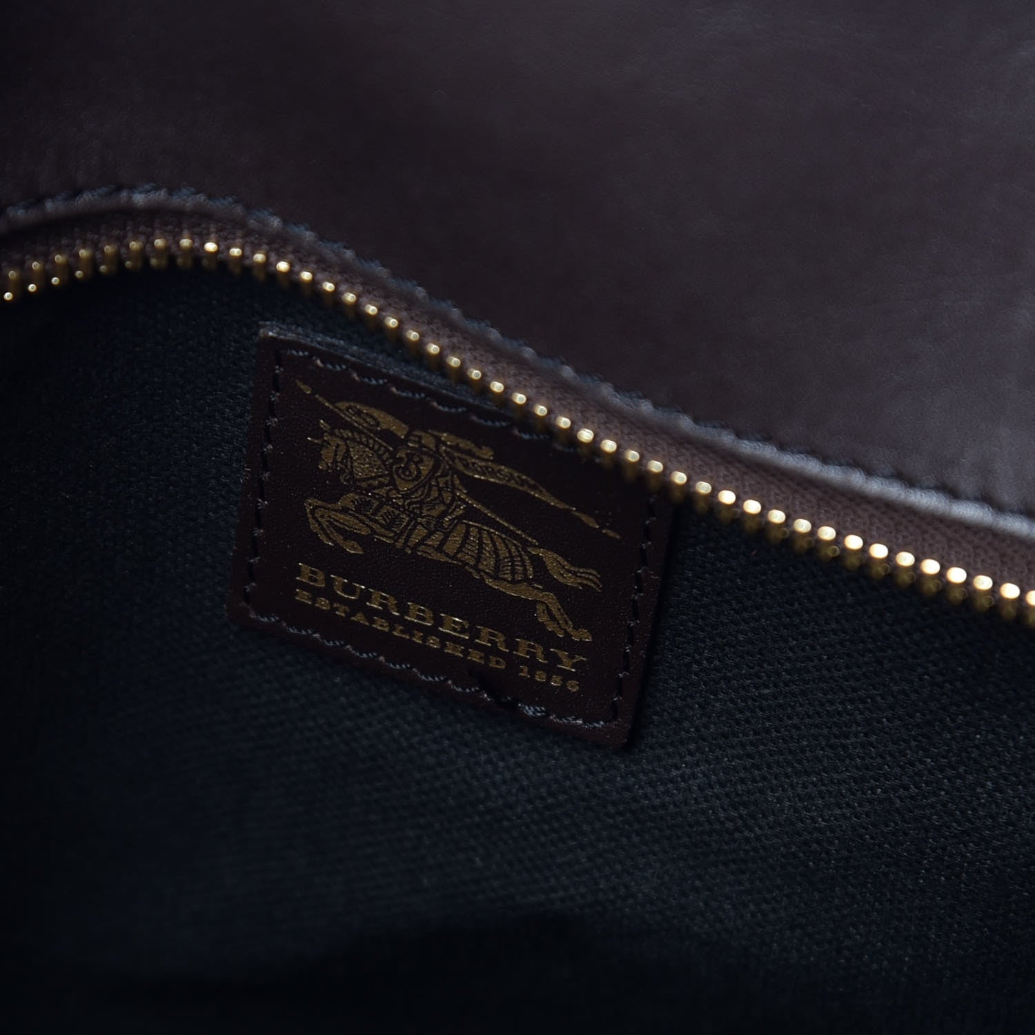 Burberry Haymarket Check Tote Chocolate 8 of 13