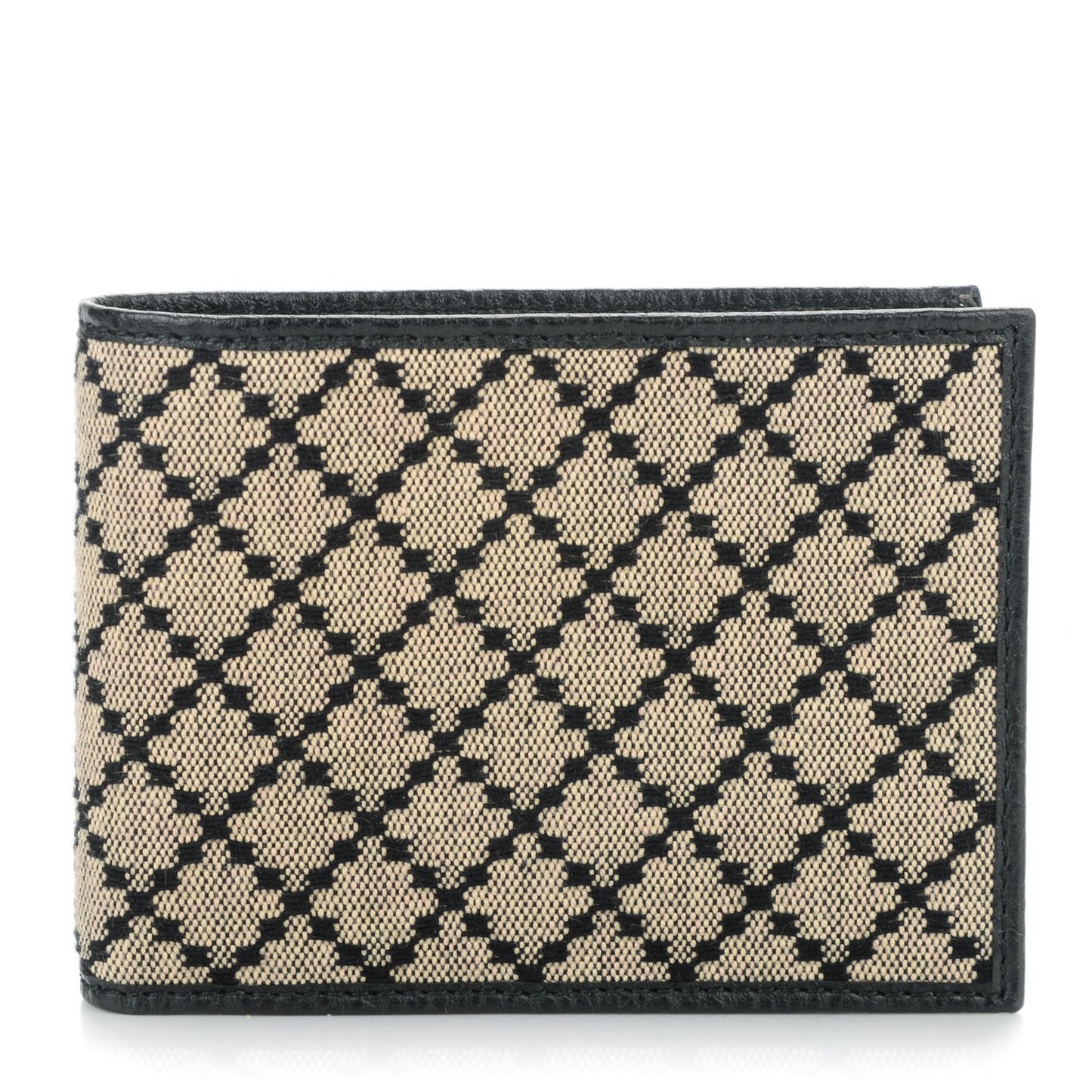 Diamante Bi-Fold Wallet Black