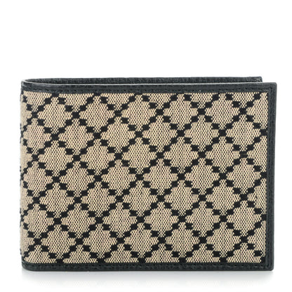 Gucci Diamante Bi-Fold Wallet Black 1 of 7