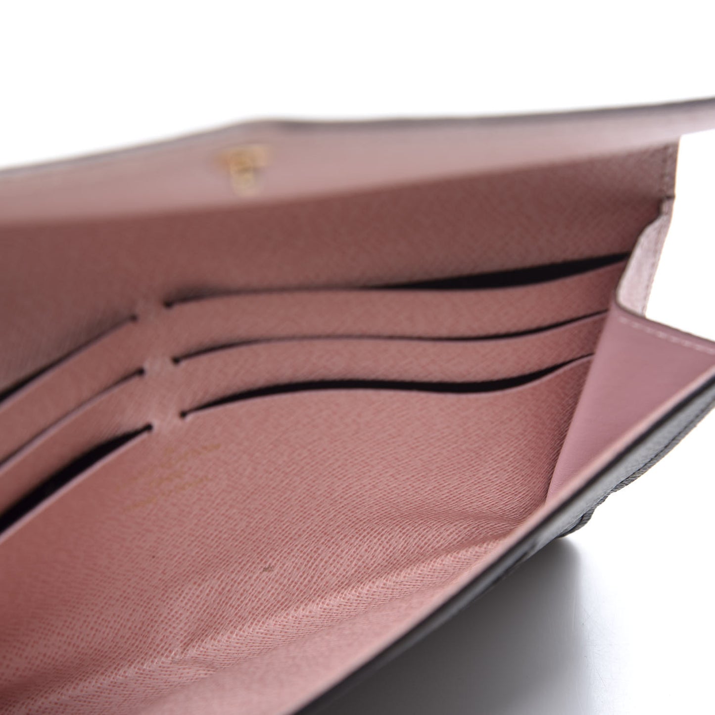 Monogram Jeanne Wallet Rose Ballerine