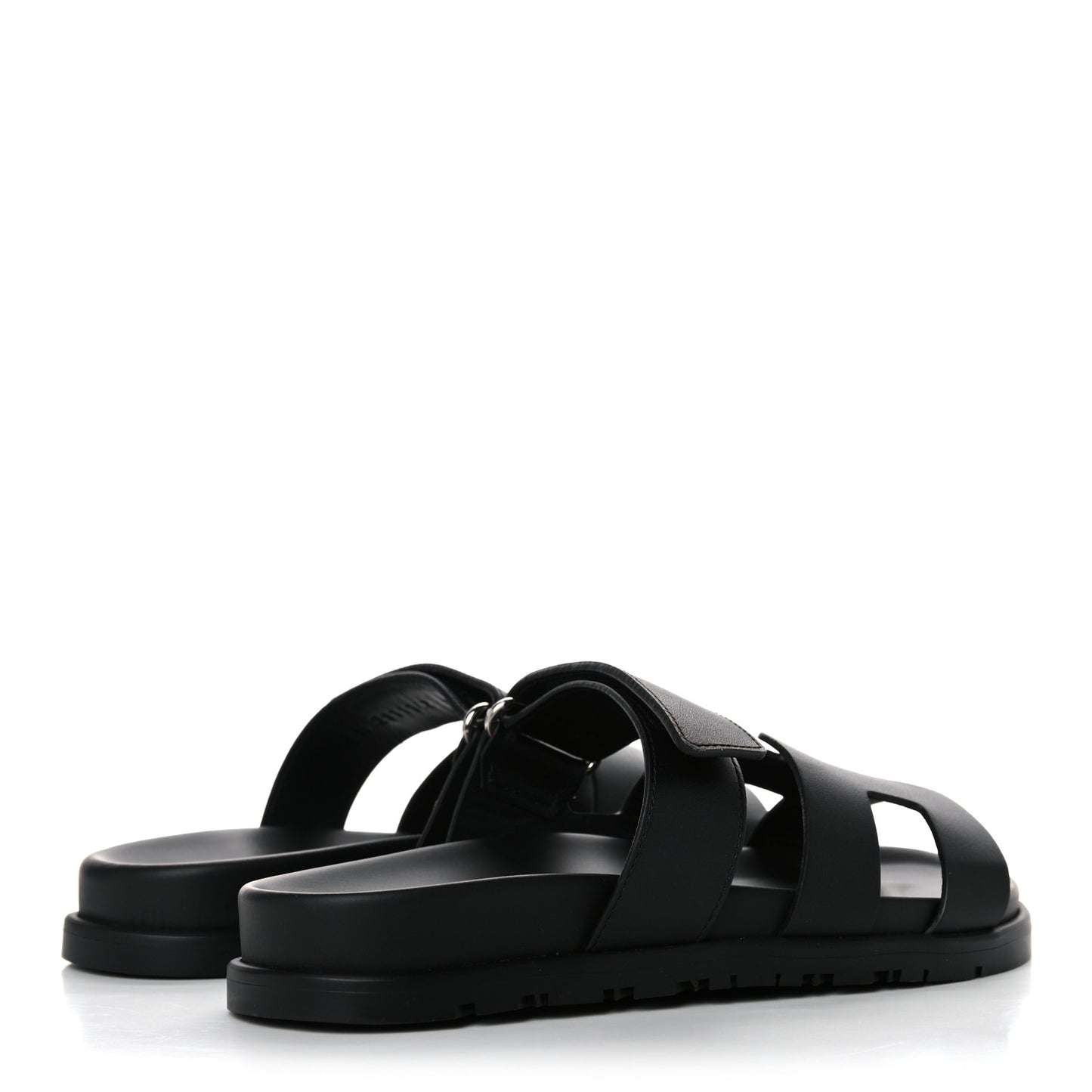 Calfskin Womens Chypre Sandals 35 Black