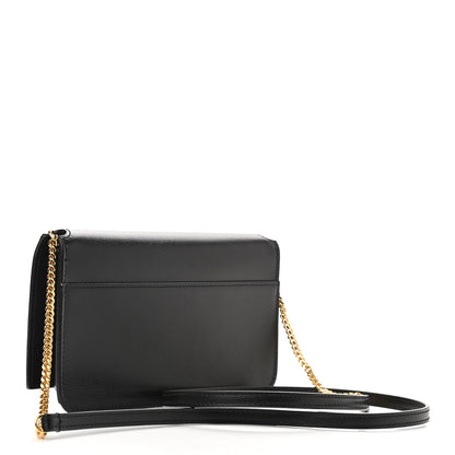 Saint Laurent Smooth Calfskin Monogram Phone Holder Crossbody Black 3 of 9