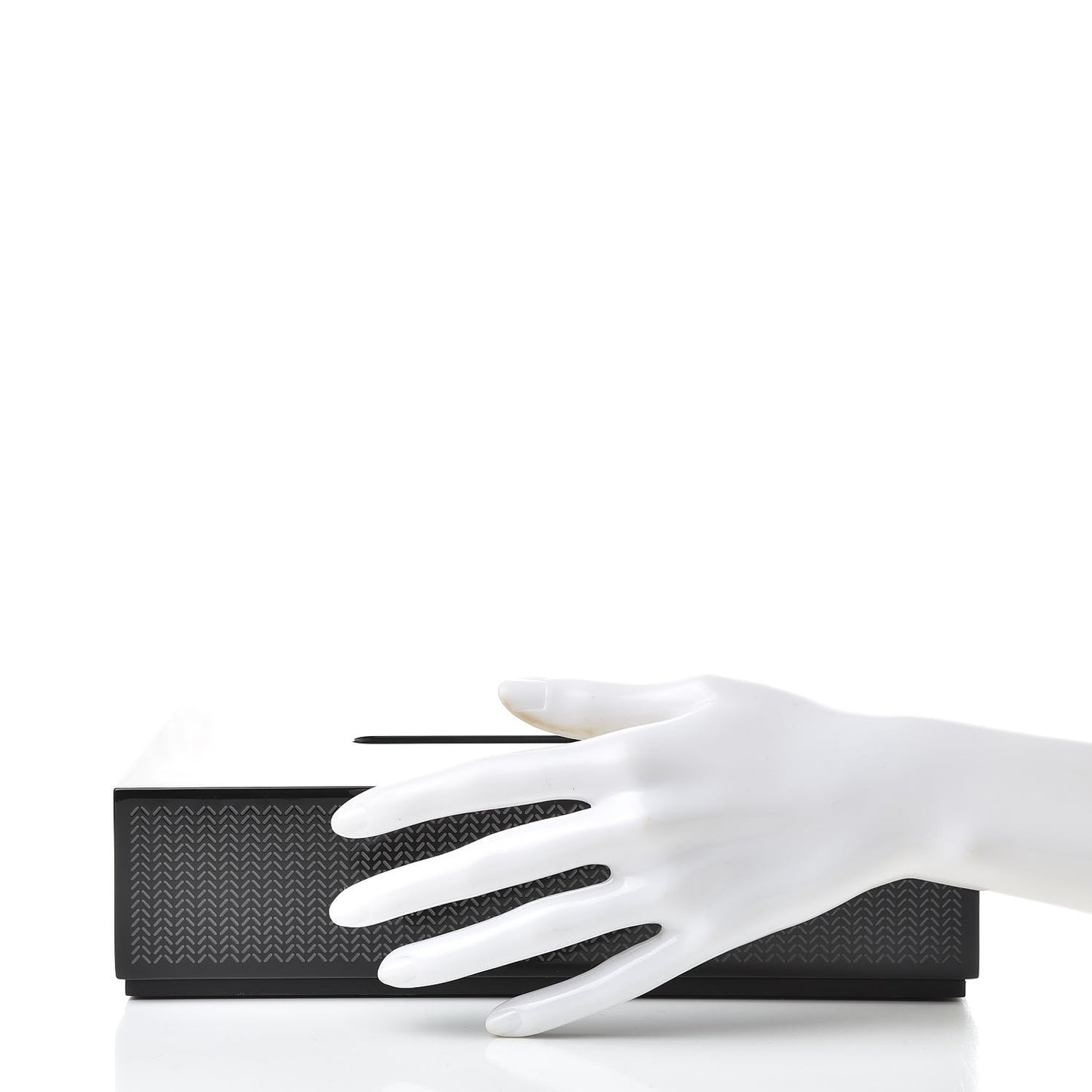 Lacquered Wood K-Box Tissue Box Black