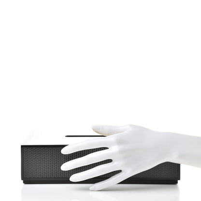 Hermes Lacquered Wood K-Box Tissue Box Black 2 of 7