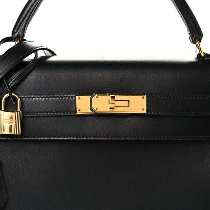 Hermes Box Kelly Sellier 32 Black 7 of 14