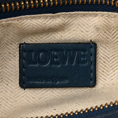 Loewe Calfskin Small Puzzle Bag Dark Blue 6 of 9