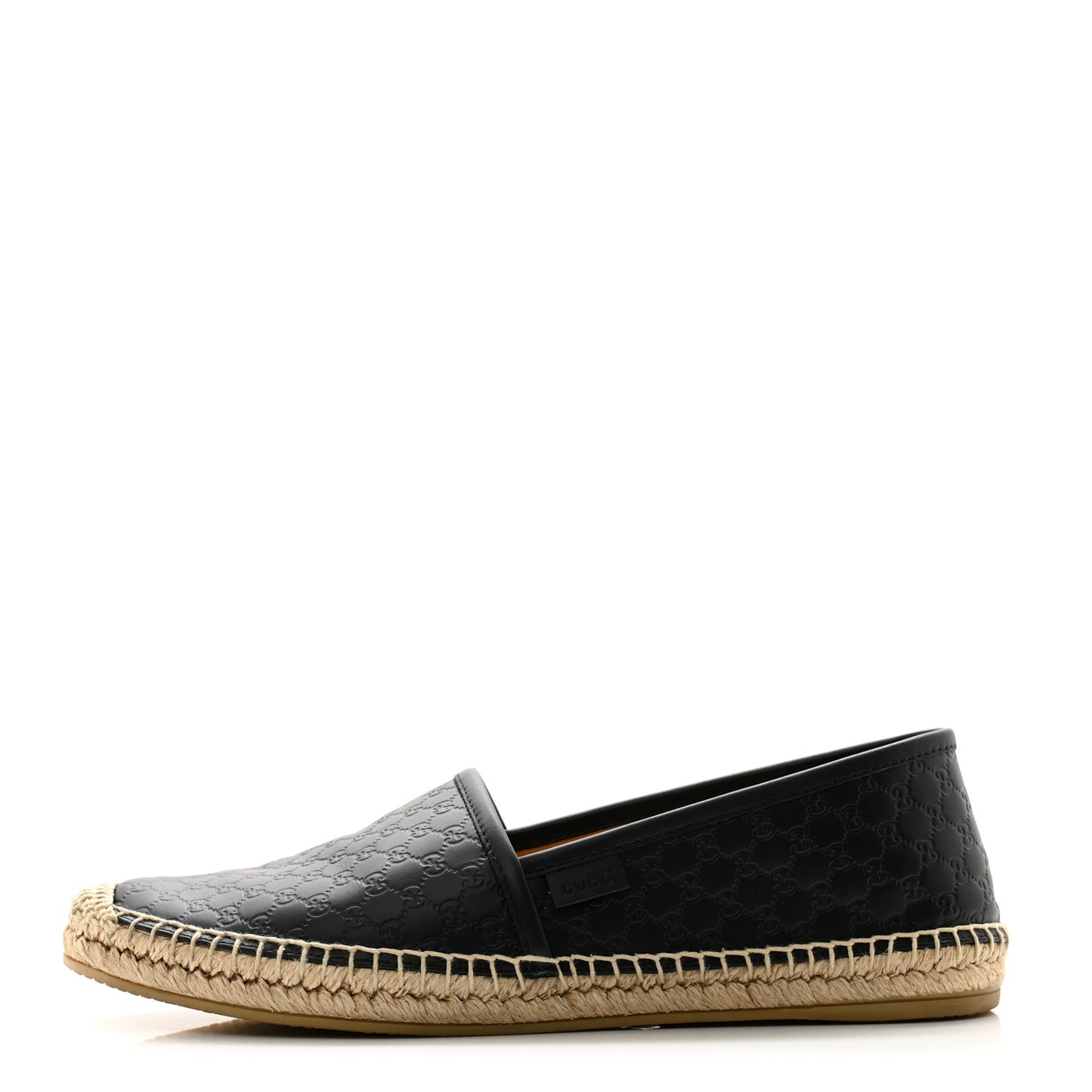Microguccissima Signature Espadrilles 38 Black