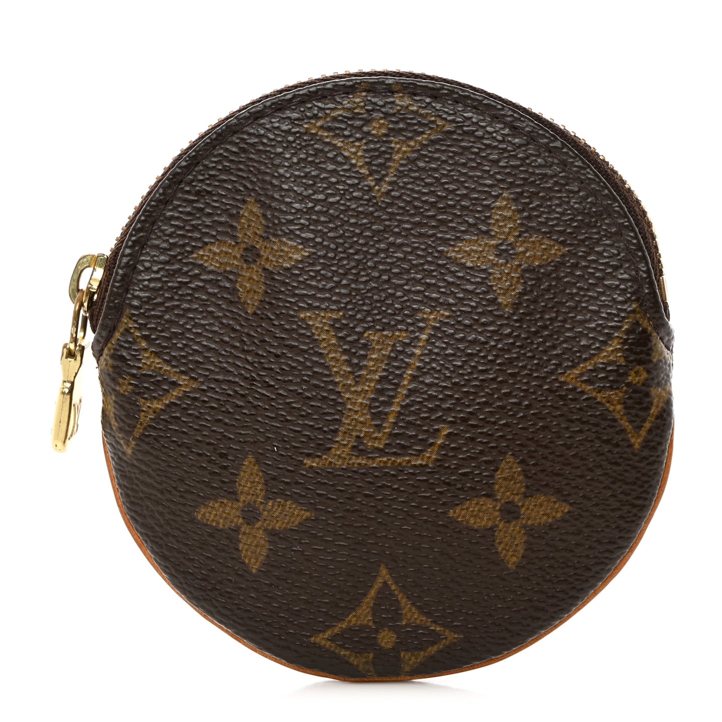 Monogram Round Coin Purse