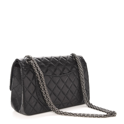 Chanel Aged Calfskin Quilted 2.55 Reissue 225 Flap Black 3 of 10