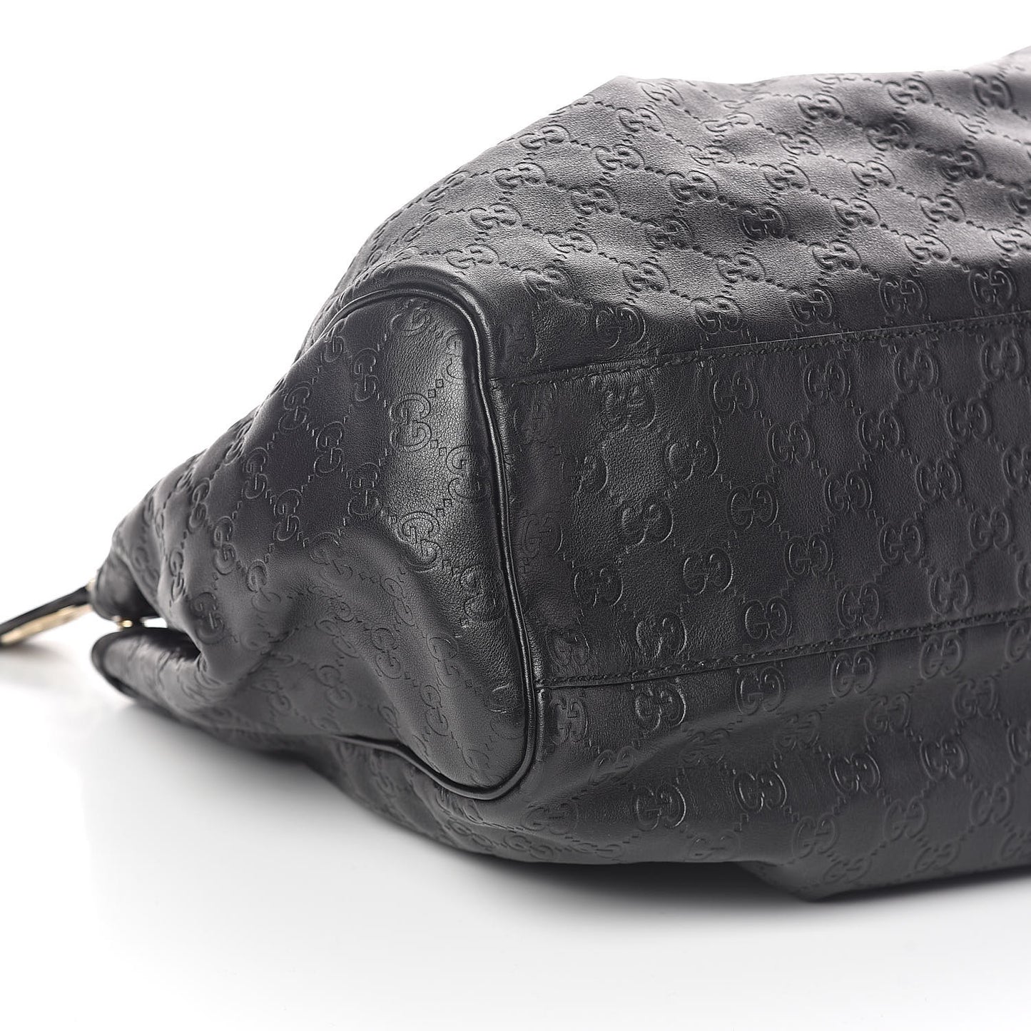 Guccissima Large Sukey Tote Black