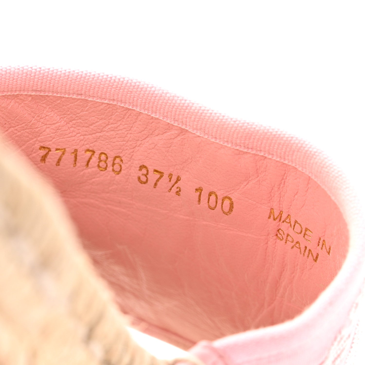 Gucci Canvas Interlocking G Damita Espadrille Sandals 37.5 Wild Rose 9 of 12