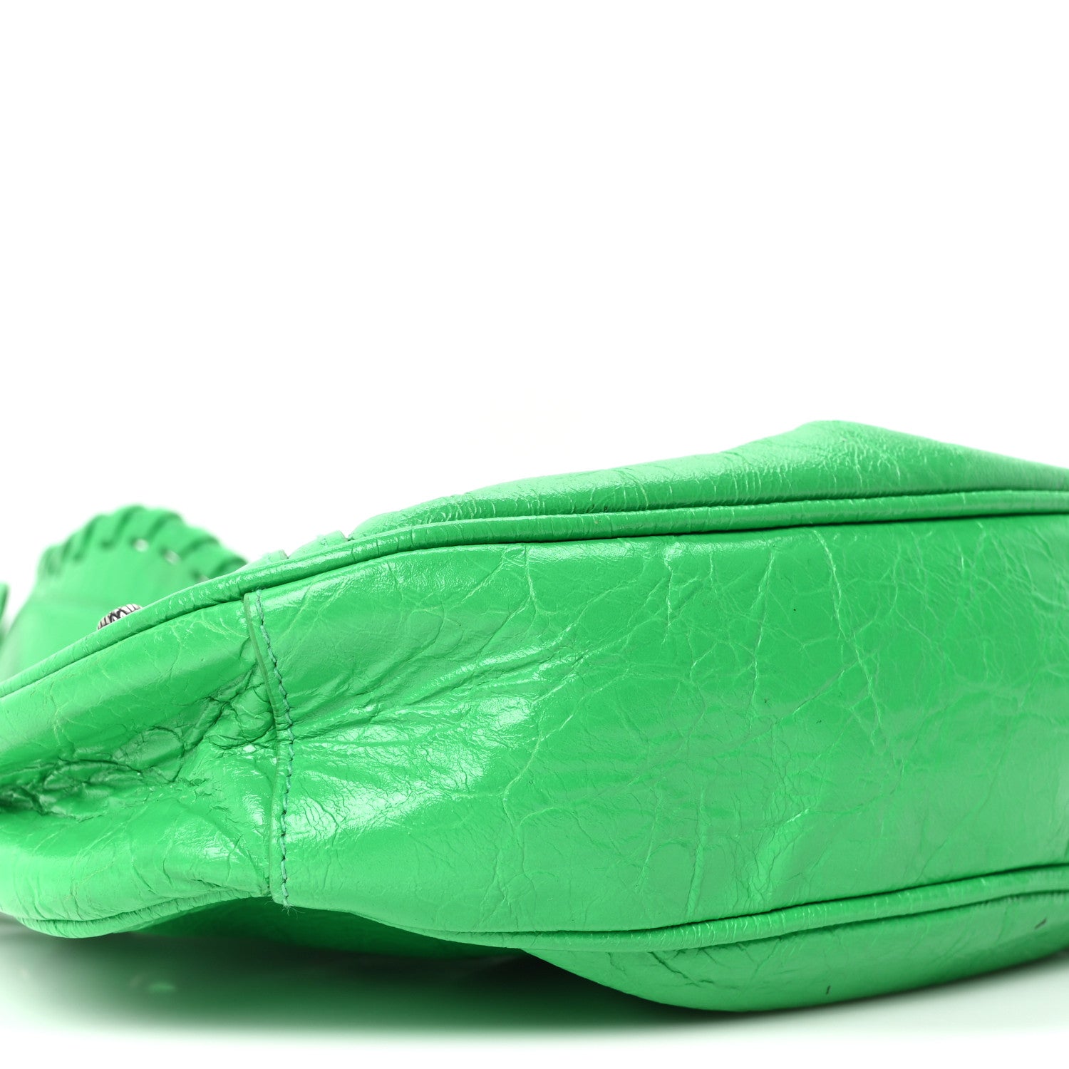 Balenciaga Agneau Arena Le Cagole Shoulder Bag XS Vivid Green 10 of 11