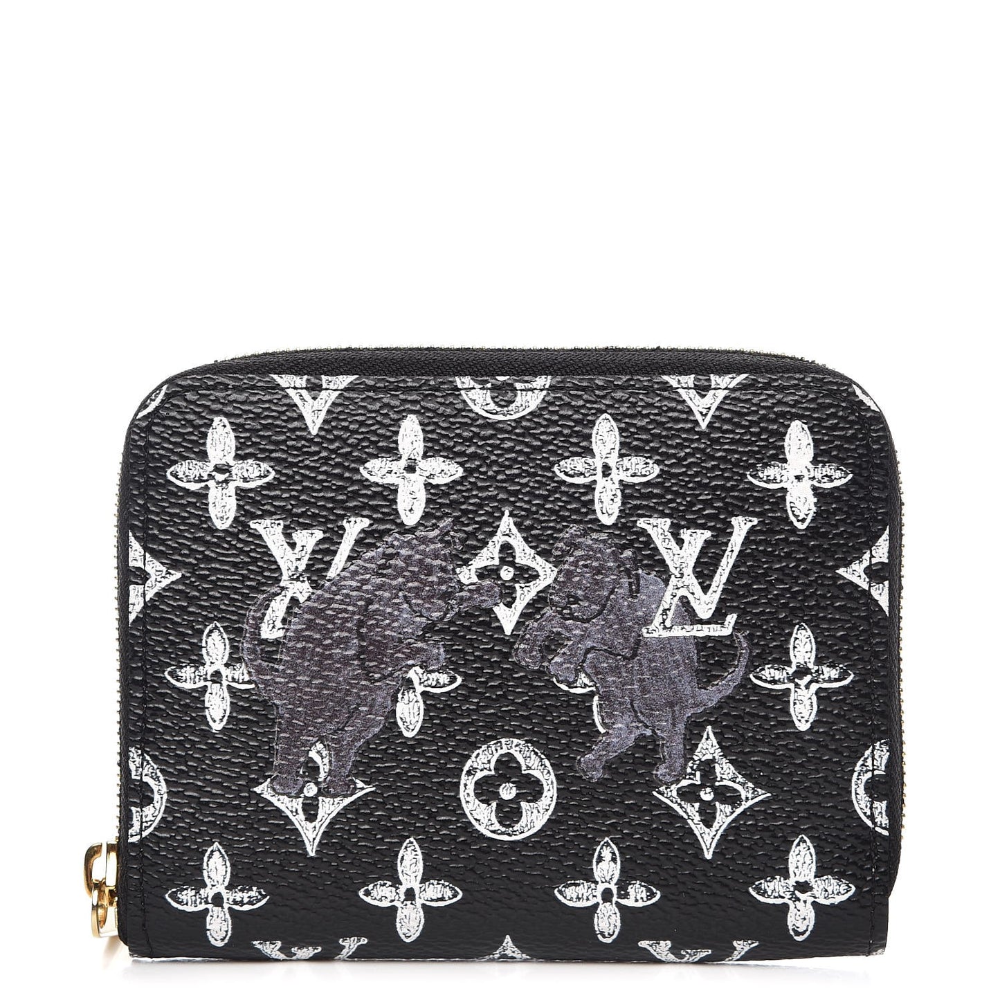 Catogram Zippy Coin Purse Black