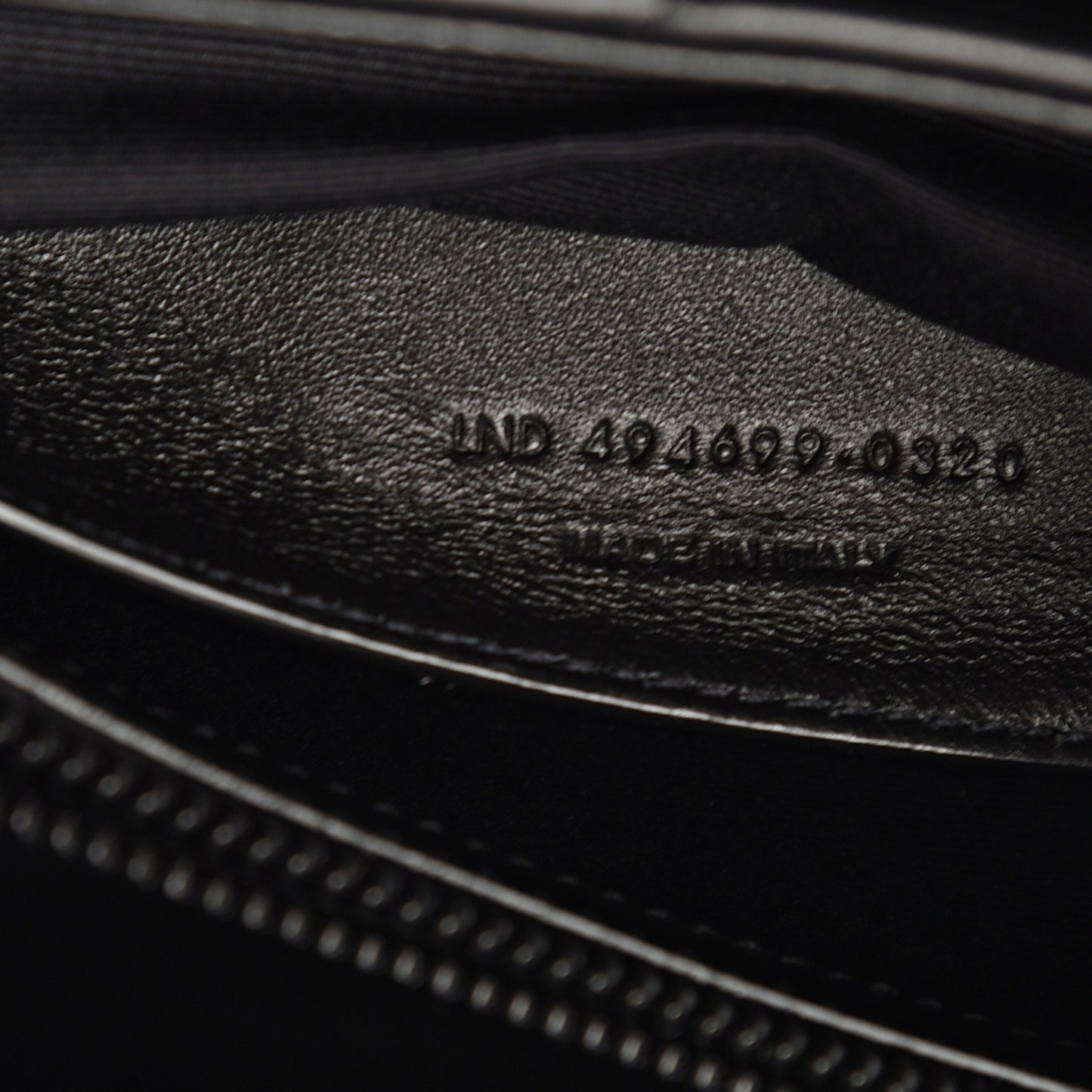 Calfskin Y Quilted Monogram Small Loulou Chain Satchel Black