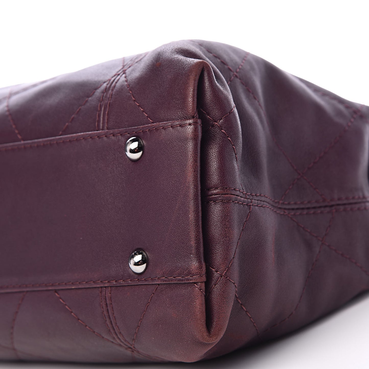 Lambskin Soft Touch Shoulder Bag Prune