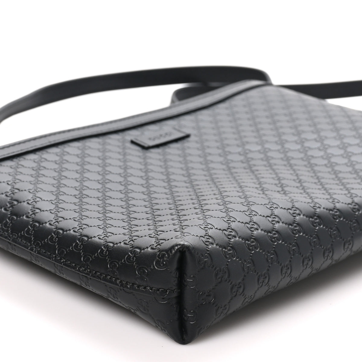 Gucci Microguccissima Flat Crossbody Black 9 of 11