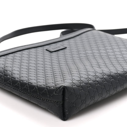 Gucci Microguccissima Flat Crossbody Black 9 of 11