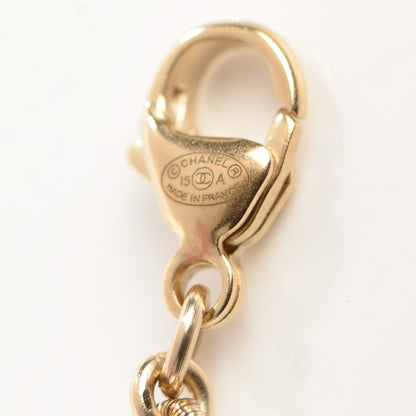Chanel Pearl Crystal CC Star Long Necklace Gold 6 of 6