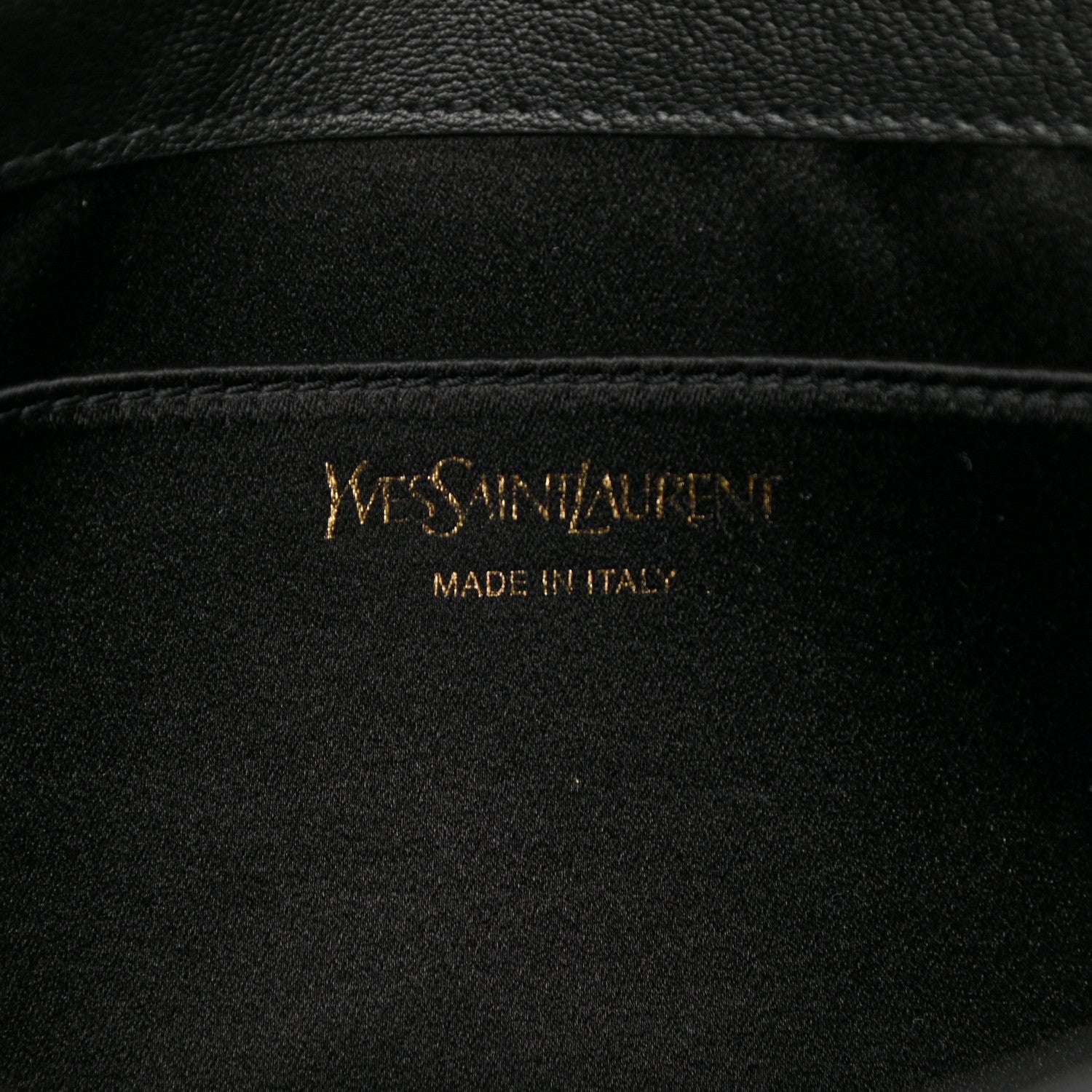 Saint Laurent Calfskin Monogram Large Belle De Jour Clutch Black 5 of 5