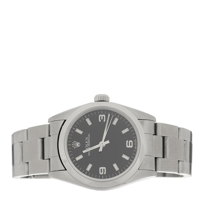 Rolex Stainless Steel 31mm Oyster Perpetual Watch Black 77080 2 of 4