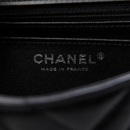 Chanel Aged Calfskin Chevron Quilted 2.55 Reissue Mini Flap So Black 7 of 8